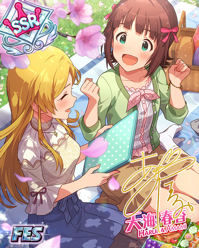 Fes [SSR]つながる笑顔　天海春香